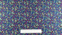 Fabric by the Metre - 867 Bees - Navy